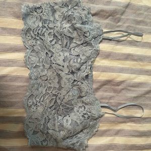 Light blue SHEIN bralette